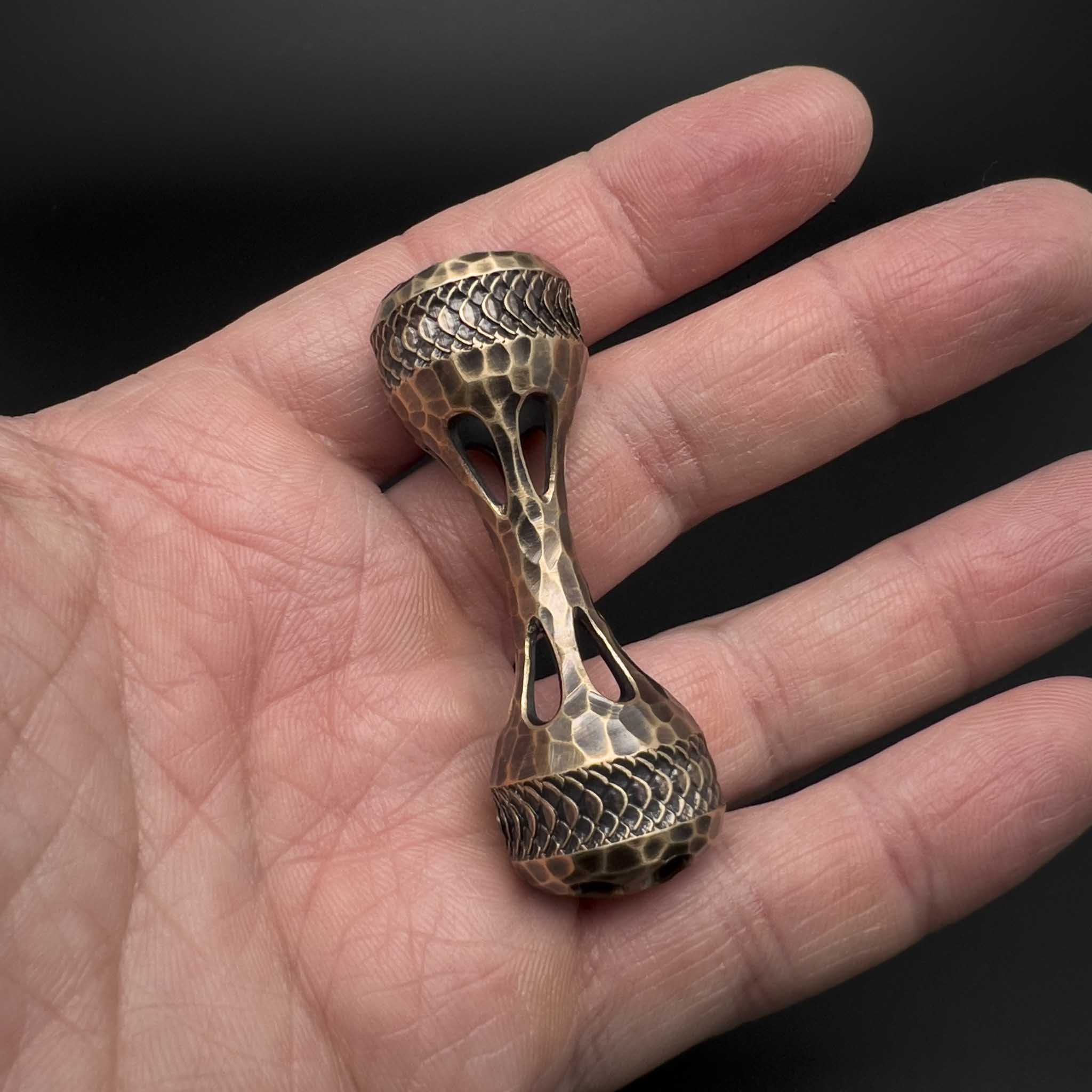 Cascade Knuckle Roller - Venom Edition - Prototype #13 - Hammered Bronze