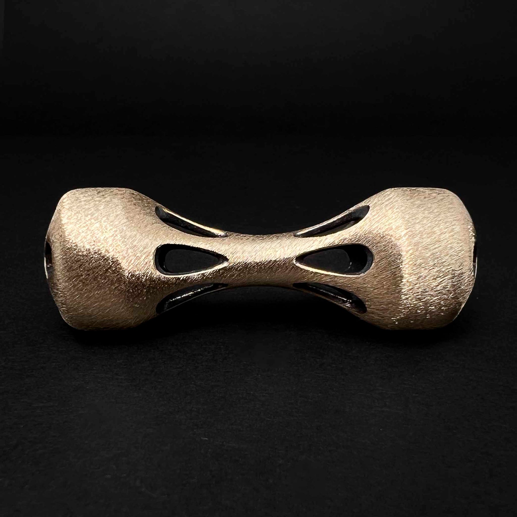 Cascade Knuckle Roller - Stone Finished Bronze – Mamba Metals