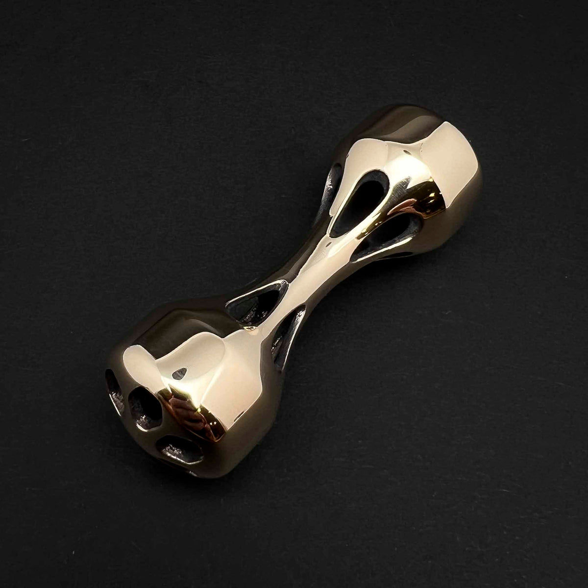 Cascade Knuckle Roller - Polished Bronze – Mamba Metals