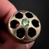 Cascade Knuckle Roller - Stone Finished Bronze with Peridot - Prototype #12