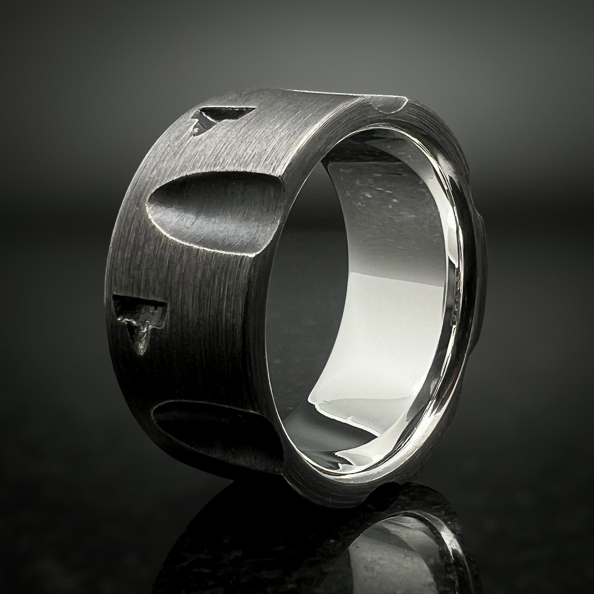 Outlaw - Oxidized Sterling Silver Ring