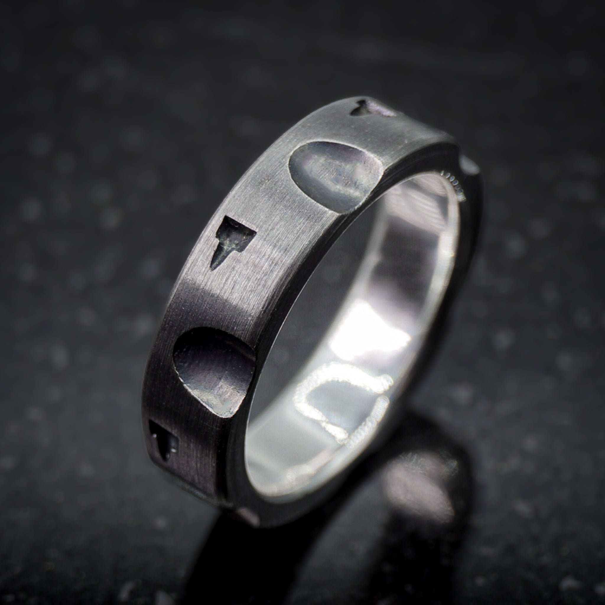 Outlaw - Oxidized Sterling Silver Ring