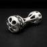 Cascade Knuckle Roller - Patriot Edition - Sapphire & Ruby-Set - Satin Finished Sterling Silver