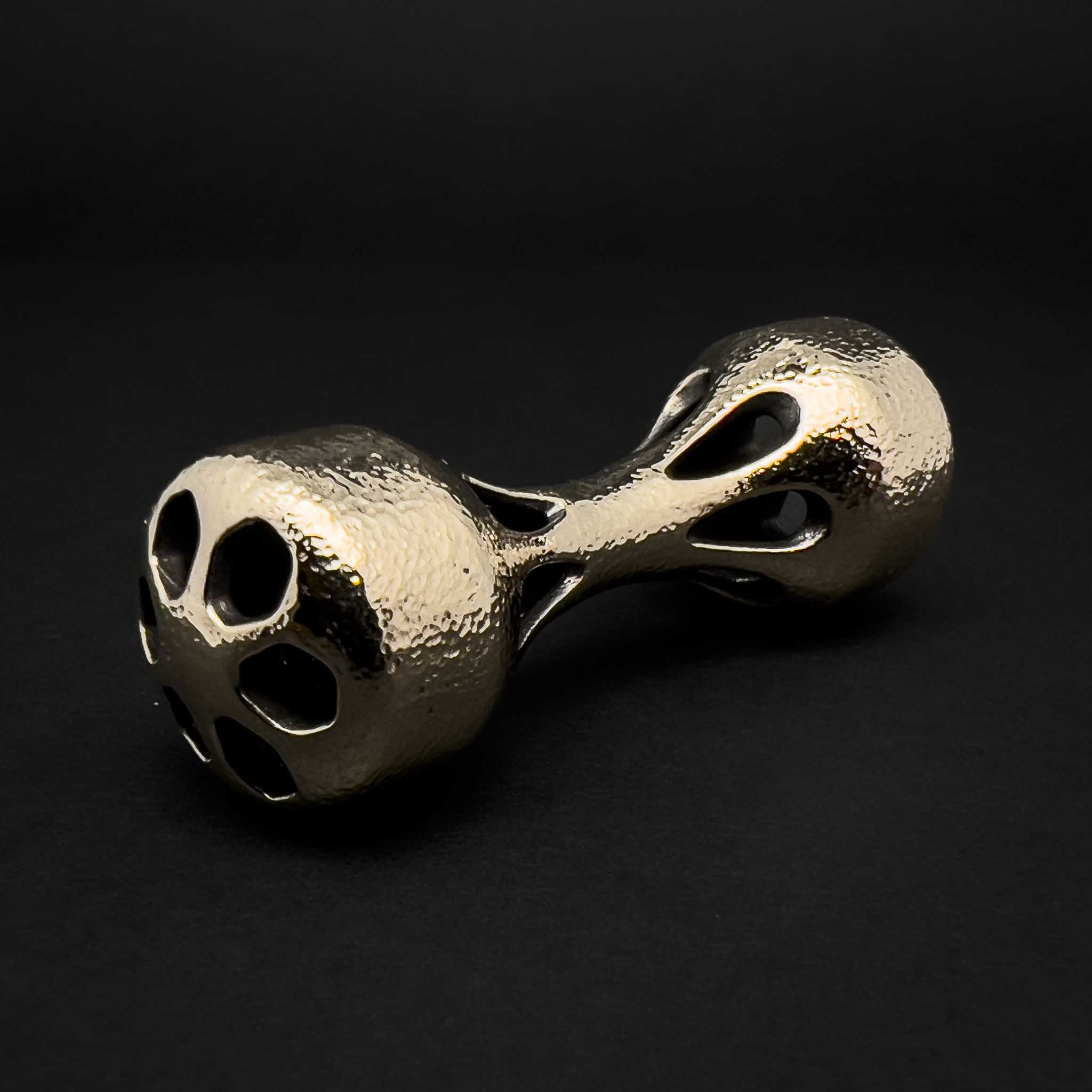 Cascade Knuckle Roller - Stipple Finished Bronze