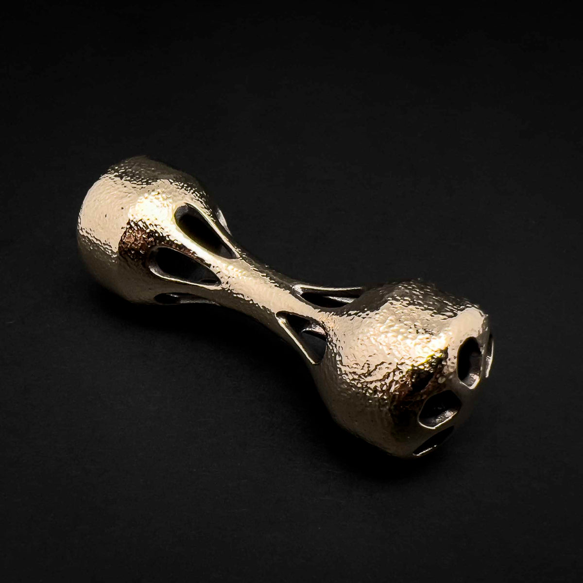 Cascade Knuckle Roller - Stipple Finished Bronze – Mamba Metals