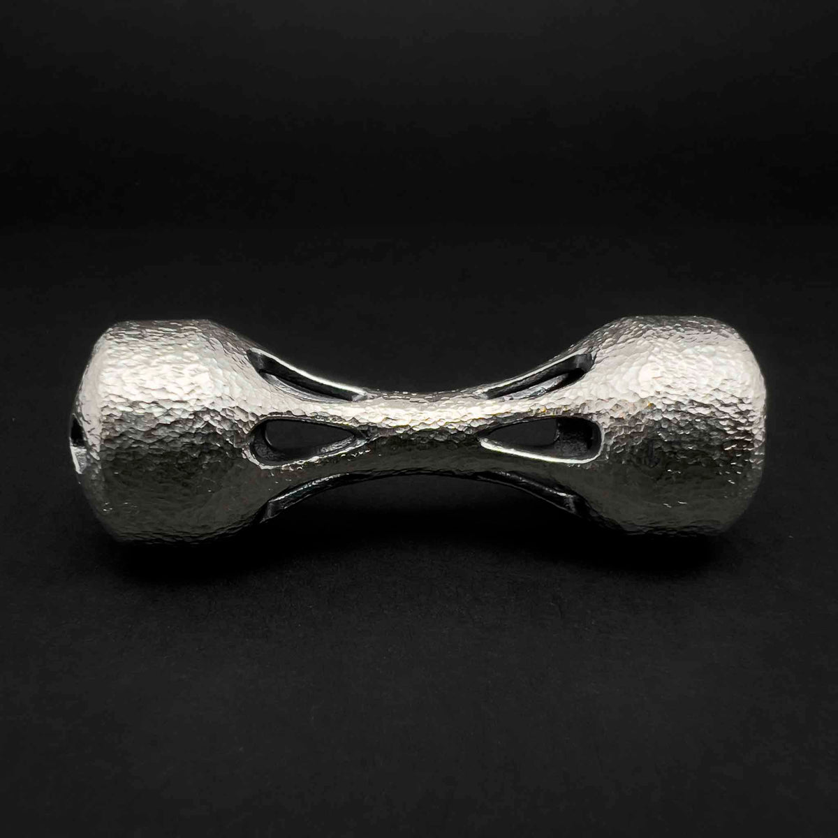 Cascade Knuckle Roller - Stipple Finished Sterling Silver – Mamba Metals