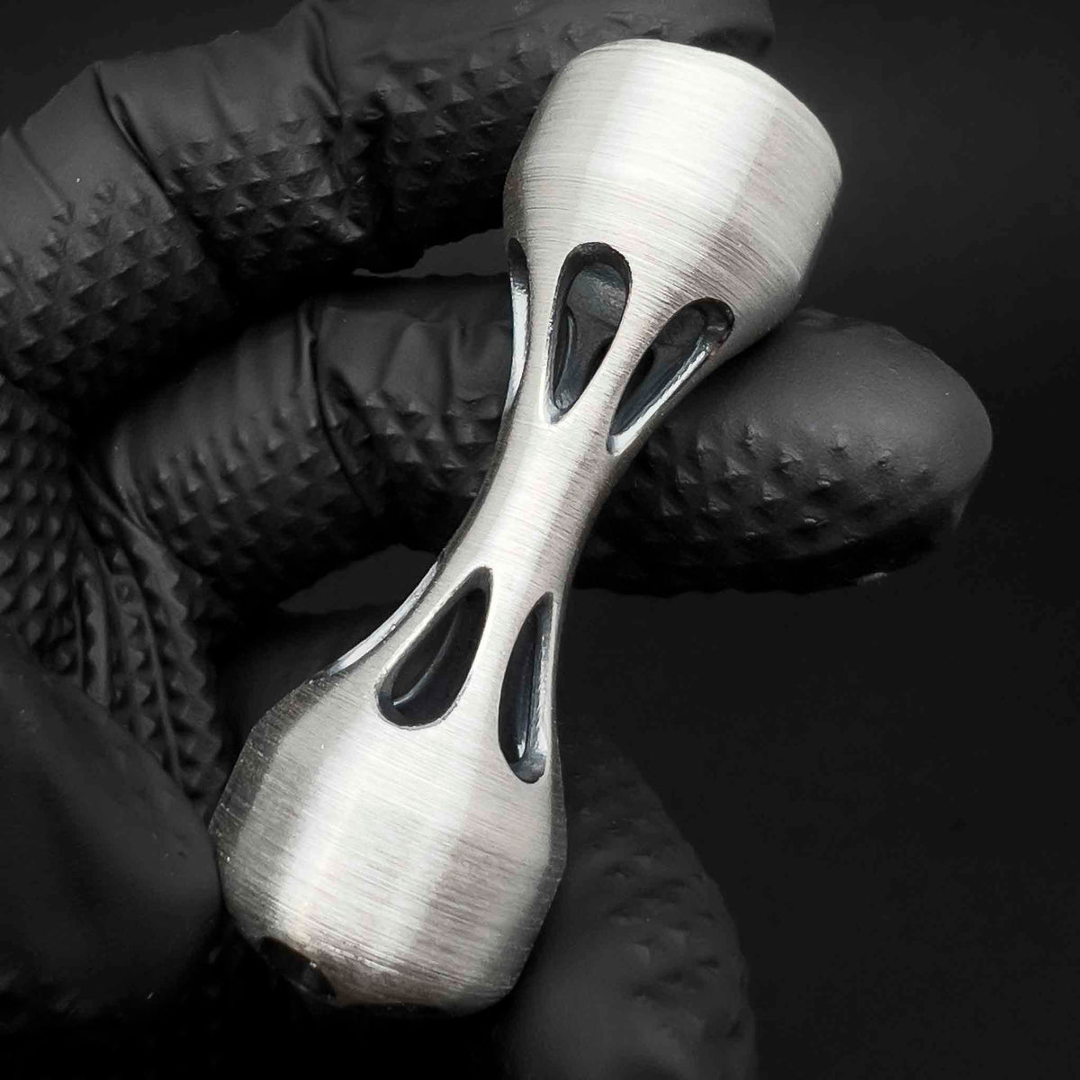 Cascade Knuckle Roller - Brushed Sterling Silver – Mamba Metals