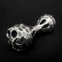 Cascade Knuckle Roller - Prototype #18 - Hammered Sterling Silver