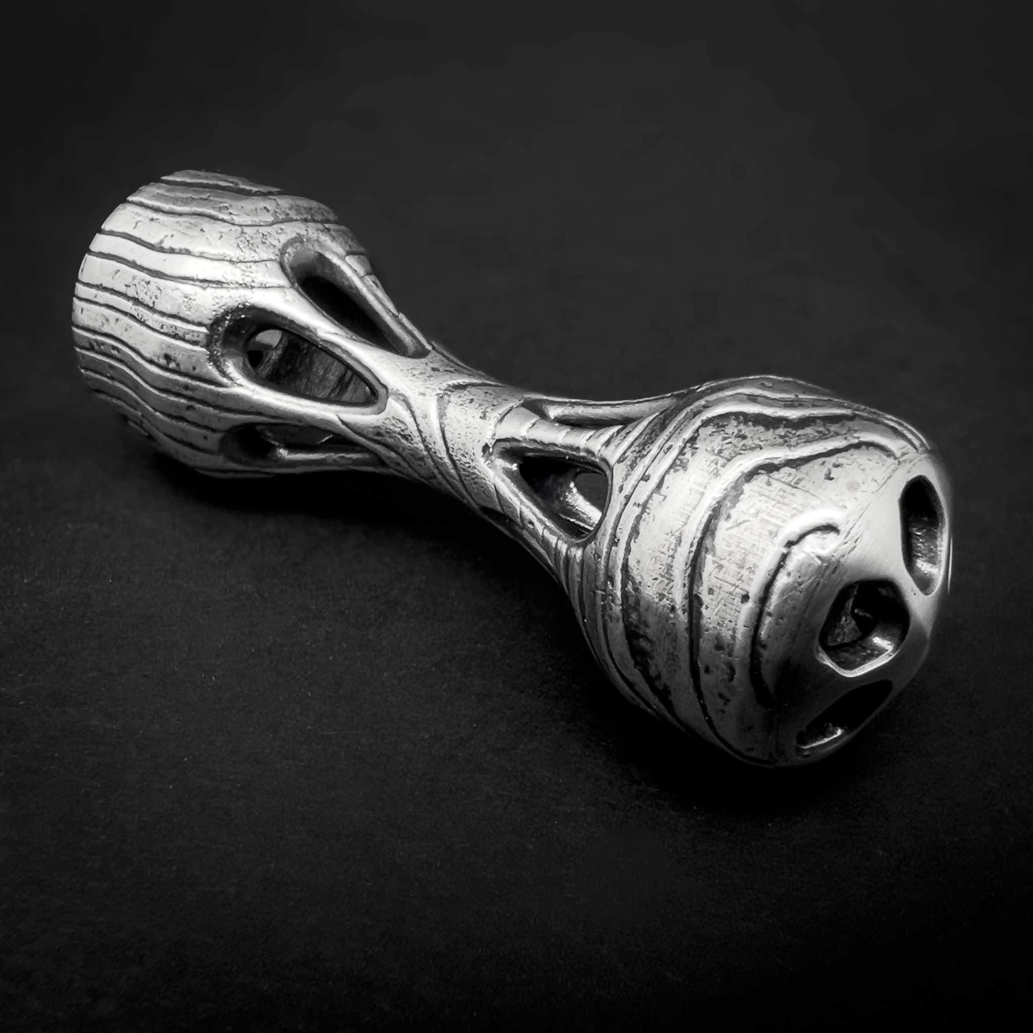 Cascade Knuckle Roller Timber Edition Sterling Silver